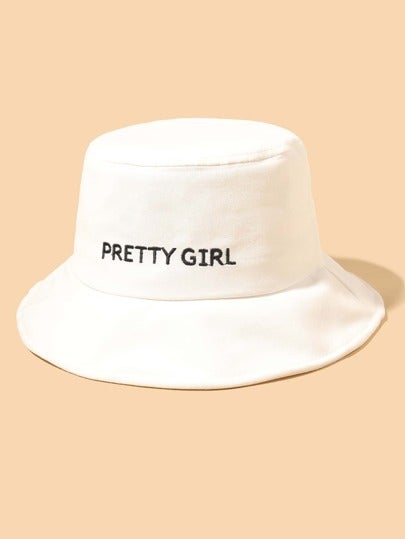 AdoreHER PG  Bucket Hat-White 