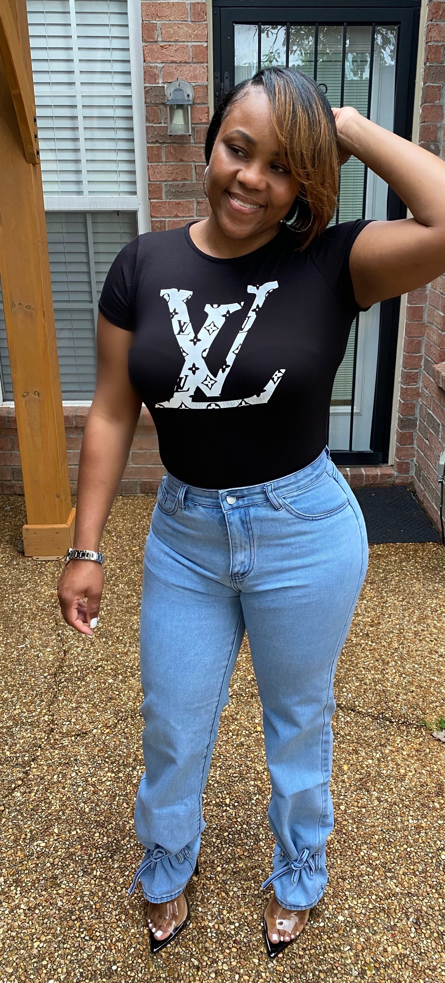 AdoreHER Designer Inspired LV Bodysuit