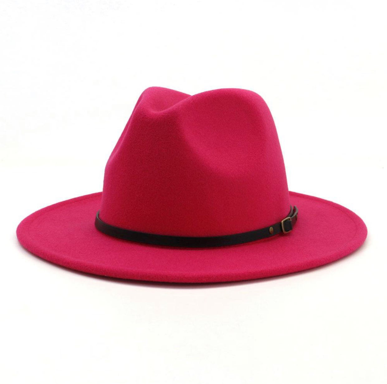 Boss Up Fedora-Rosy Pink