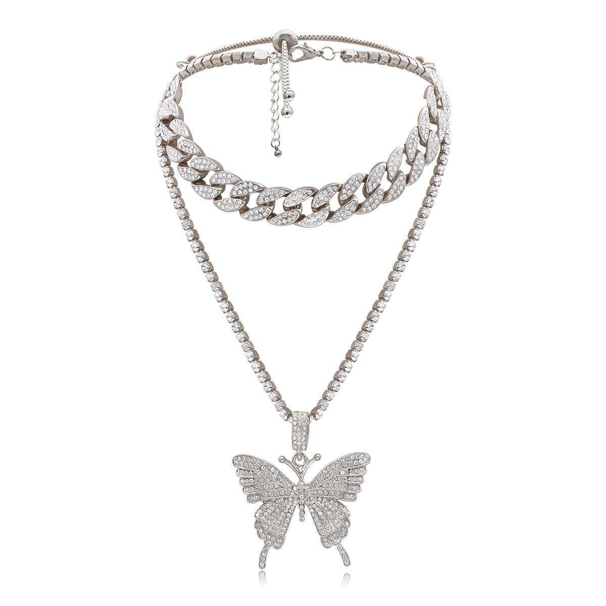 You Give me Butterflies Necklace and Chain