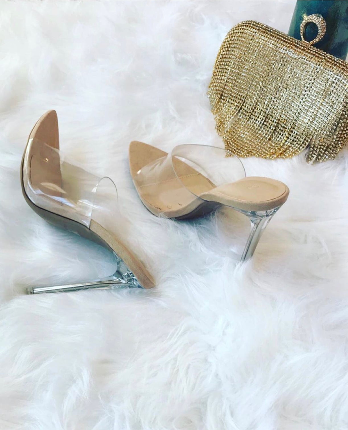  AdoreHer- Clear Heel