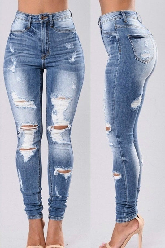 Denim Me Distressed-Jeans 