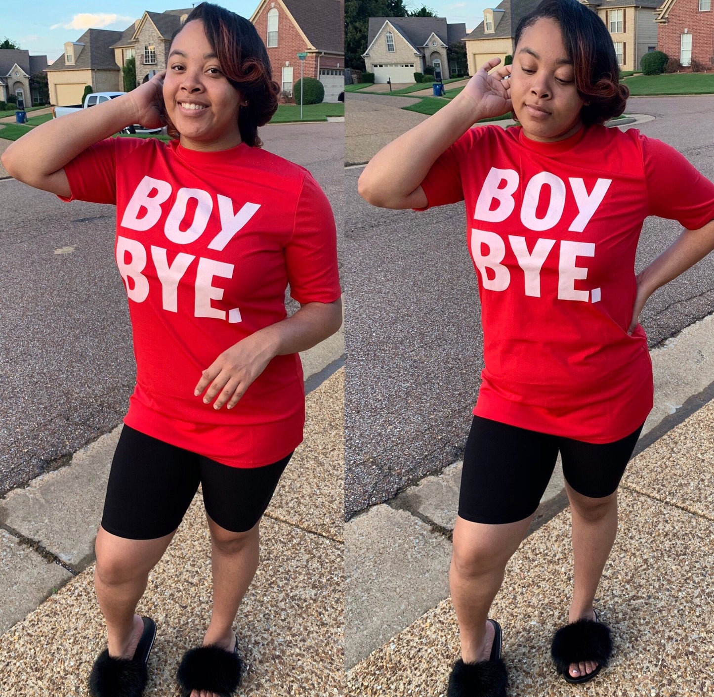 ‘BOY BYE’ Tunic T-Shirt