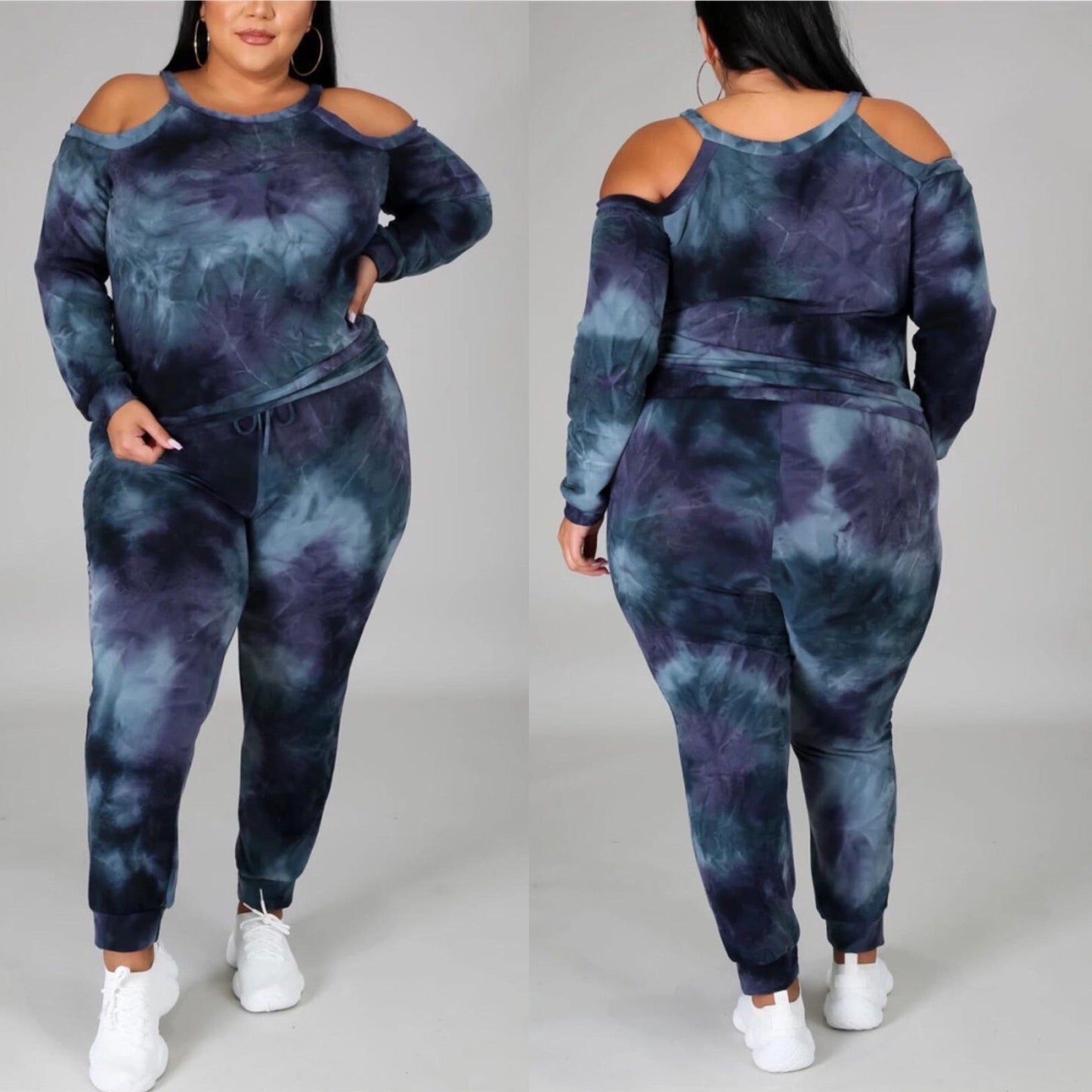 Dream Catcher Jogger Set- Plus Size