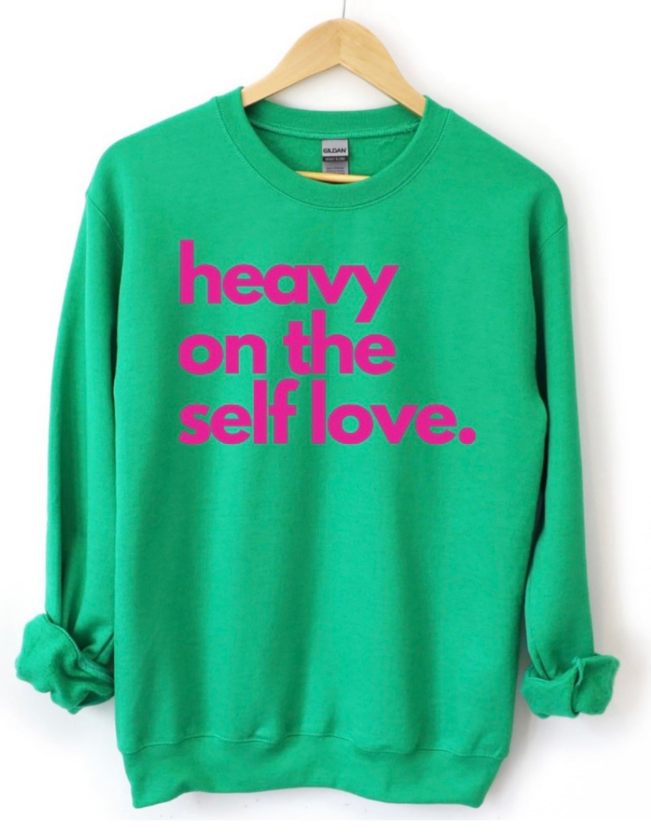 Heavy on Self Love Pullover Top