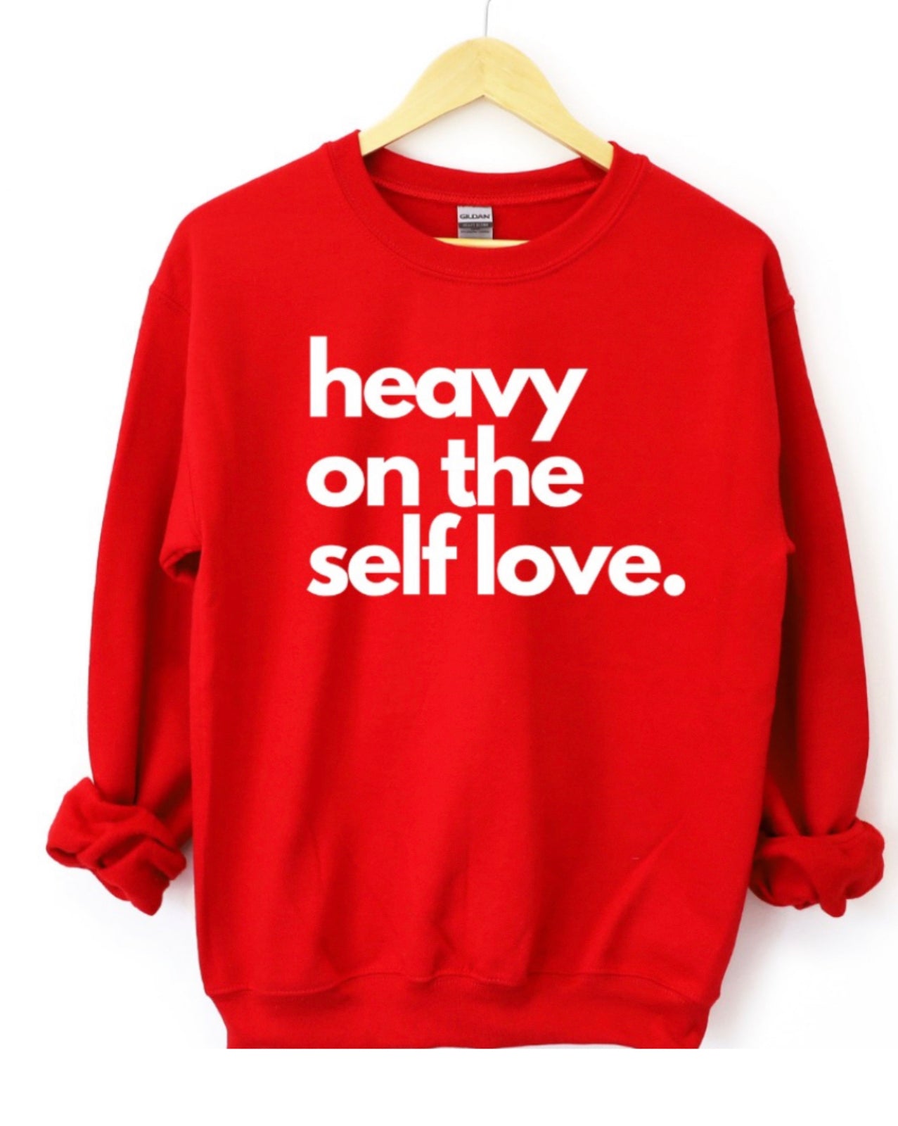 Heavy on Self Love Pullover Top