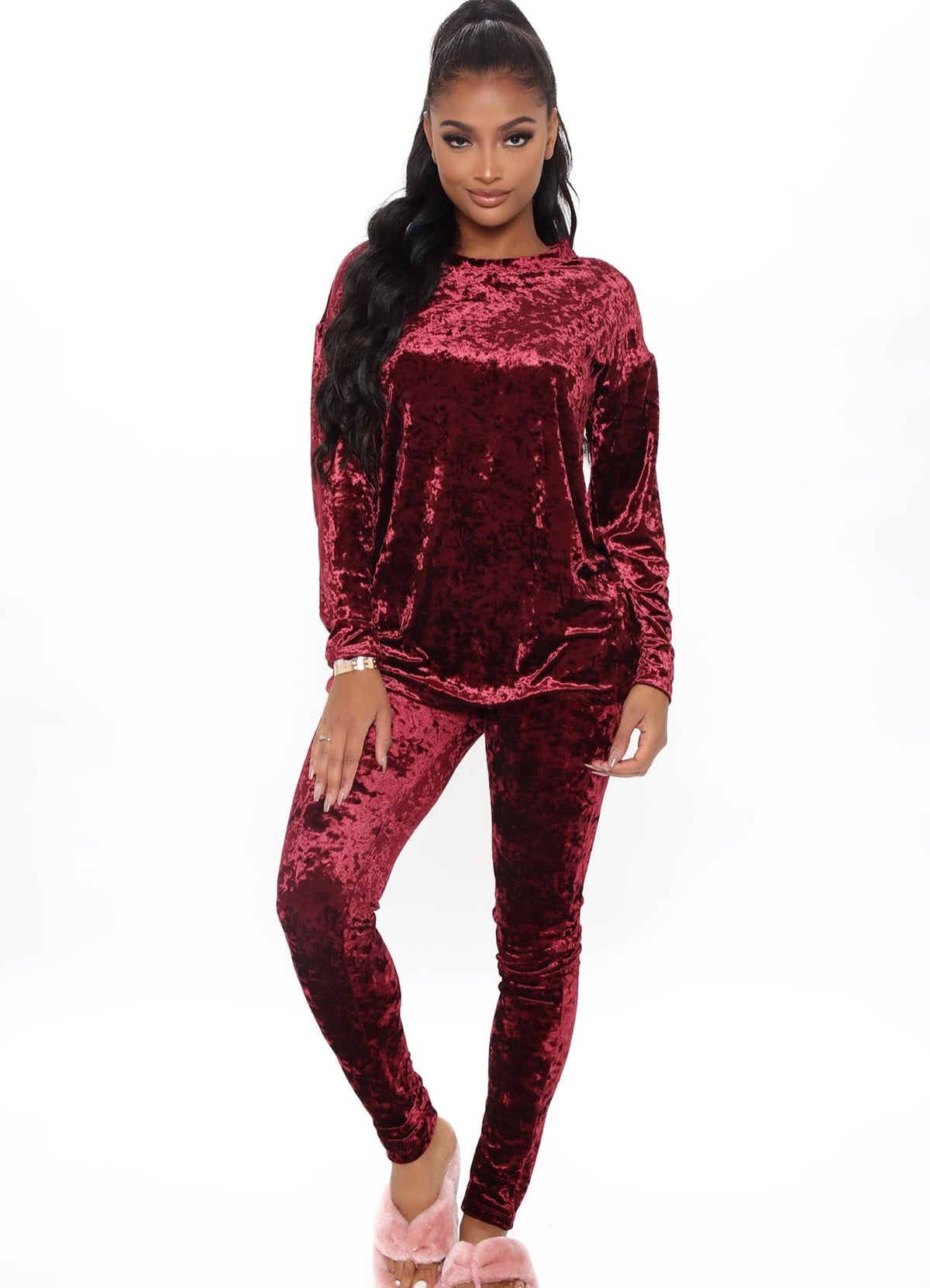 Velvet Cutie Pant Set