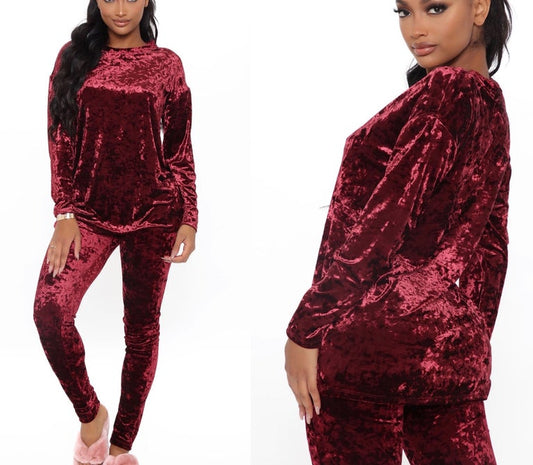 Velvet Cutie Pant Set